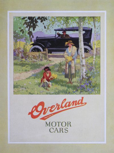 Overland Motor Cars, 1923 od American School