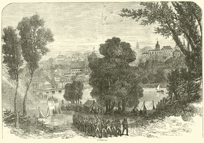 Petrohrad, červen 1864 od American School