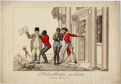 Moderní filantropie, c.1813 od American School