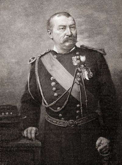 Philip Henry Sheridan, The Century Illustrated Monthly Magazine -lehdestä, julkaistu 1884 (puukaiverrus) od American School