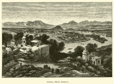 Poona, poblíž Bombaje od American School