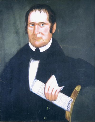 Portrét Henryho Stevense (1819-86) 1834 (olej na plátně) od American School