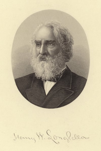Portrét Henry Wadsworth Longfellow od American School