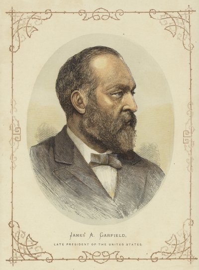 Portrét Jamese A Garfielda od American School