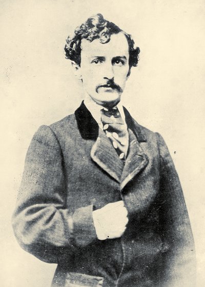 Portrét Johna Wilkese Bootha, kolem roku 1860 od American School