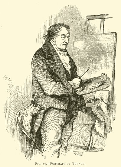 Portrét Turnera (rytina) od American School