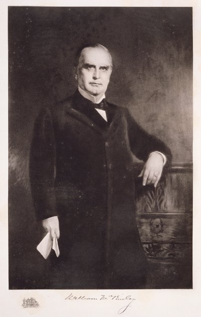 Portrét Williama McKinleyho od American School