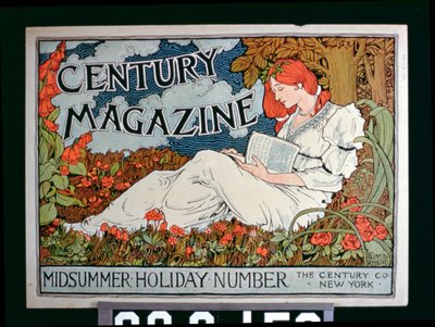 Plakátová reklama Century Magazine, Midsummer Holiday Number, New York od American School