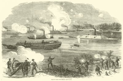 Raid of the Confederate Iron-Cads, únor 1865 od American School