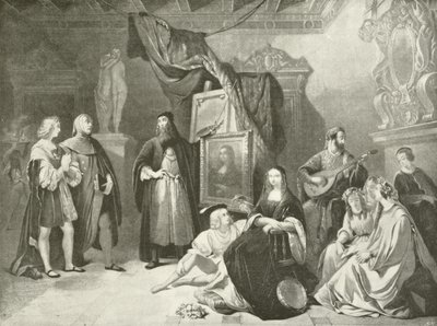 Raphael představil Da Vinci (hlubotisk) od American School