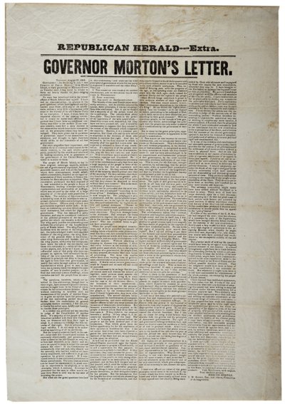 Republican Herald- Extra, 27. srpna 1842 od American School