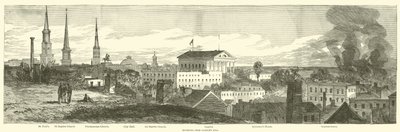 Richmond, z Gambles Hill, duben 1865 od American School