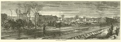 Ringgold, Georgia, květen 1864 od American School