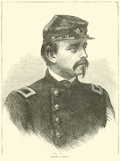 Robert G Shaw, červenec 1863 od American School