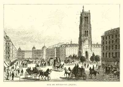 Rue de Rivoli, St Jacques od American School