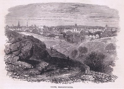 Salem Massachusetts, ilustrace z Cassell