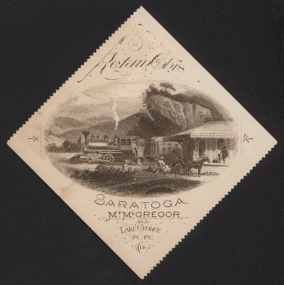 Saratoga, Mount McGregor, Lake George od American School
