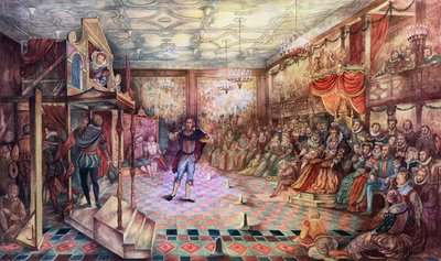 Shakespeare hraje pro královnu Alžbětu I. od American School