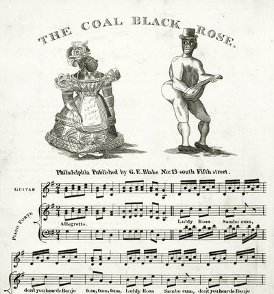 Noty pro The Coal Black Rose od American School