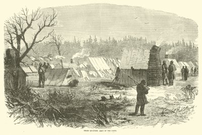 Slaves Quarters, Army of the James, březen 1865 od American School