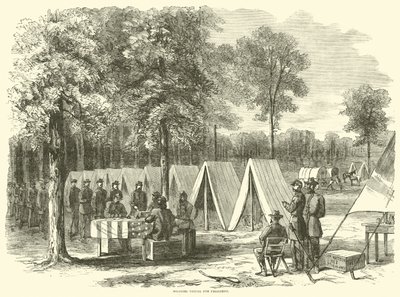 Vojáci volí prezidenta, září 1864 od American School