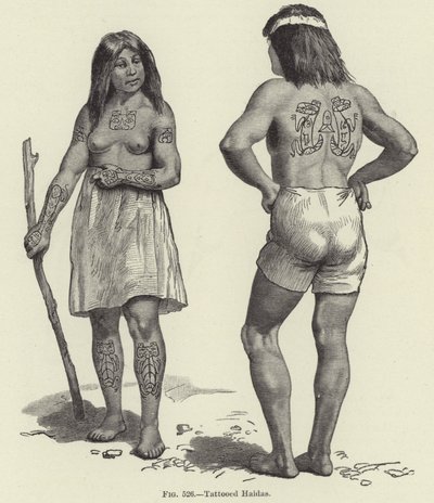 Tattooed Haidas od American School