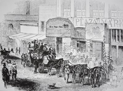 The Butterfield Overland Mail Coach, publikovaný v Harper