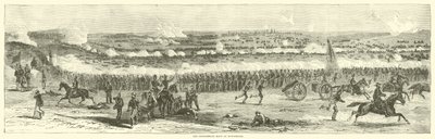The Confederate Rout ve Winchesteru, září 1864 od American School