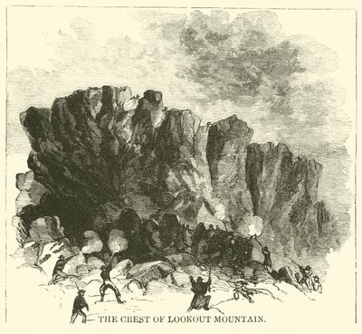 The Crest of Lookout Mountain, listopad 1863 od American School