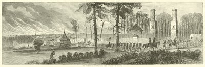 Čtrnáctý a dvacátý sbor se stěhuje z Atlanty, listopad 1864 od American School