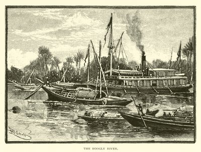 Řeka Hooghly od American School