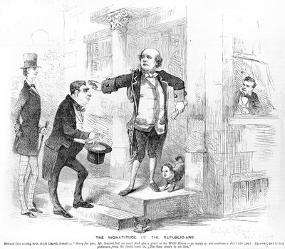 Nevděk republikánů, c.1860 od American School