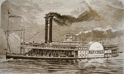 Boční kolo Mississippi „Natchez“ od American School