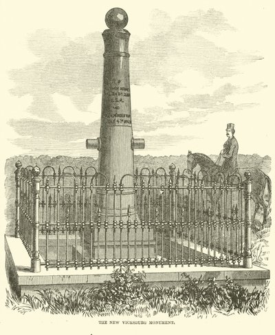 Památník New Vicksburg, červenec 1863 od American School