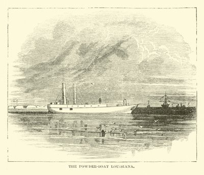 Powder-boat Louisiana, prosinec 1864 od American School