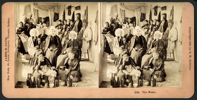 The Wake, cca 1890 (stereograf) od American School