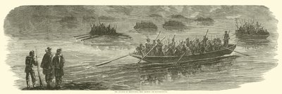 Postup Sedgwickova sboru přes Rappahannock, duben 1863 od American School
