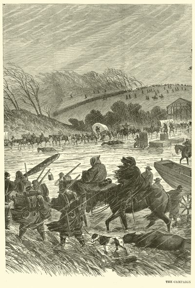 Kampaň v bahně, leden 1863 od American School