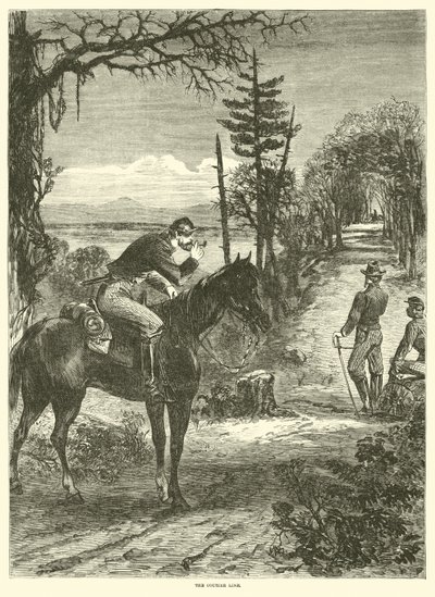 Kurýrní linka, duben 1863 od American School