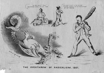 Svržení radikalismu, 1867, cca 1867 od American School