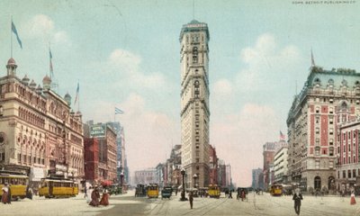 Times Square, New York, kolem roku 1910 od American School