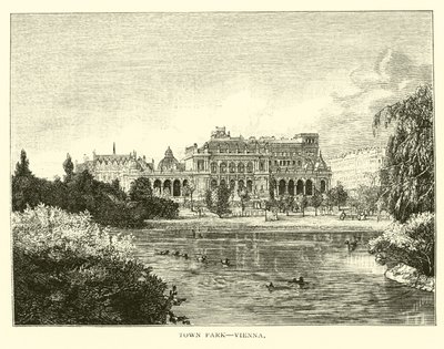 Městský park, Vídeň od American School