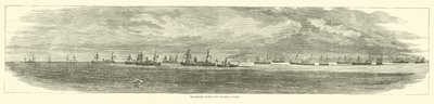 Dopravní flotila u Federal Point, prosinec 1864 od American School