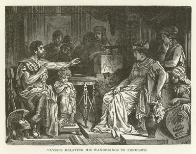 Ulysses vypráví své putování Penelope od American School