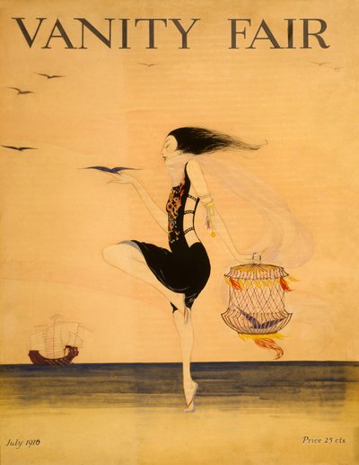 Obálka Vanity Fair, červenec 1916. od American School