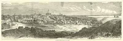 Vicksburg z kopců v jeho zadní části, květen 1863 od American School