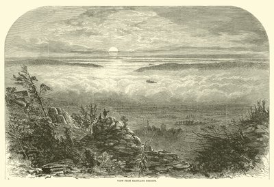 Pohled z Maryland Heights, září 1862 od American School