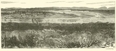Pohled na Knoxville z Keiths Hills, listopad 1863 od American School