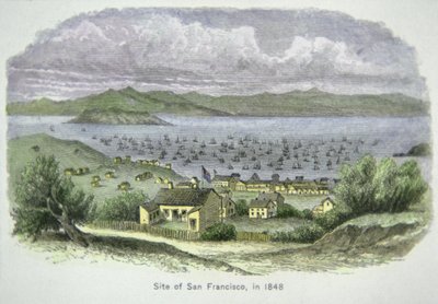 Pohled na San Francisco od American School