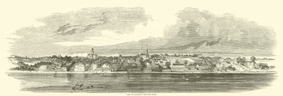 Pohled na Vicksburg od řeky, červen 1862 od American School